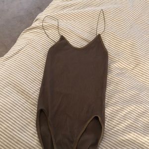 Army Green bodysuit - Urban Outfitters